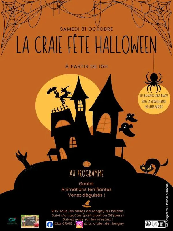 La Craie Fête Halloween