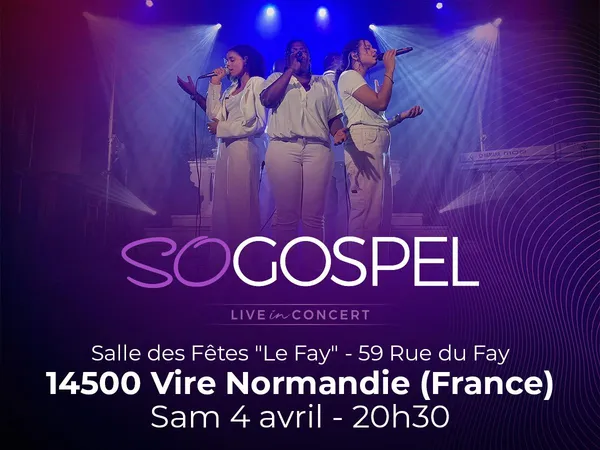 Concert So Gospel - Tournée 2026 à Vaudry