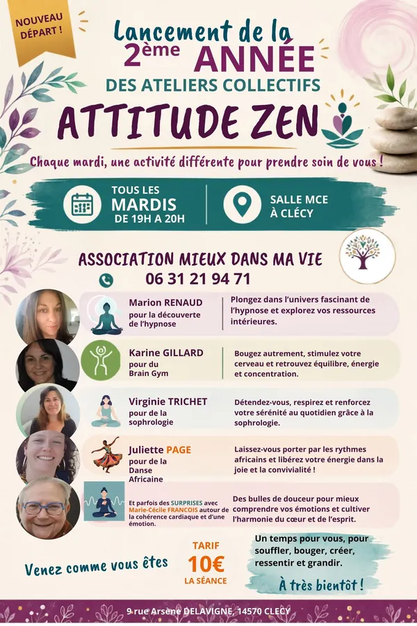 Ateliers collectifs avec l'association Mieux dans ta vie