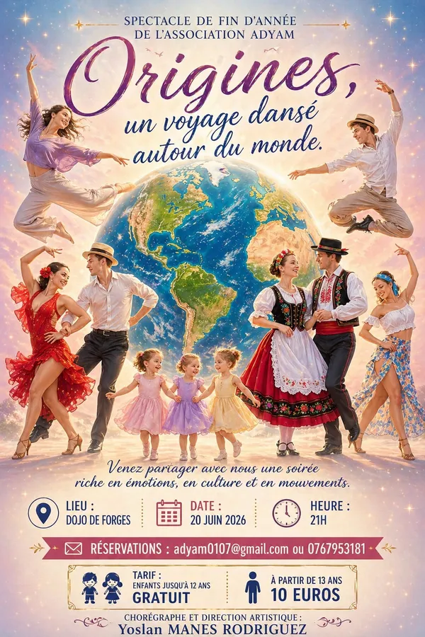 Spectacle de fin d'année Adyam