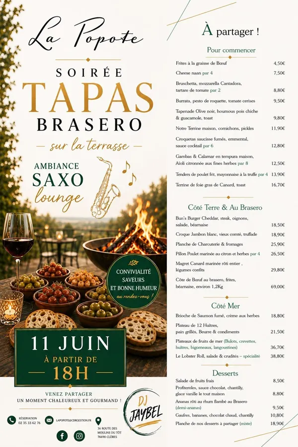 Soirée Tapas