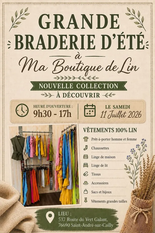 Grande braderie d'été