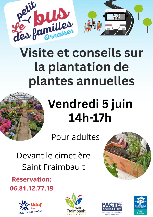 animations autour de l'environnement avec le Bus des familles