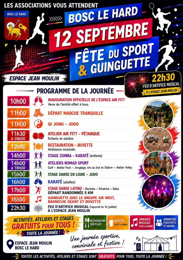 Fête du Sport et guinguette