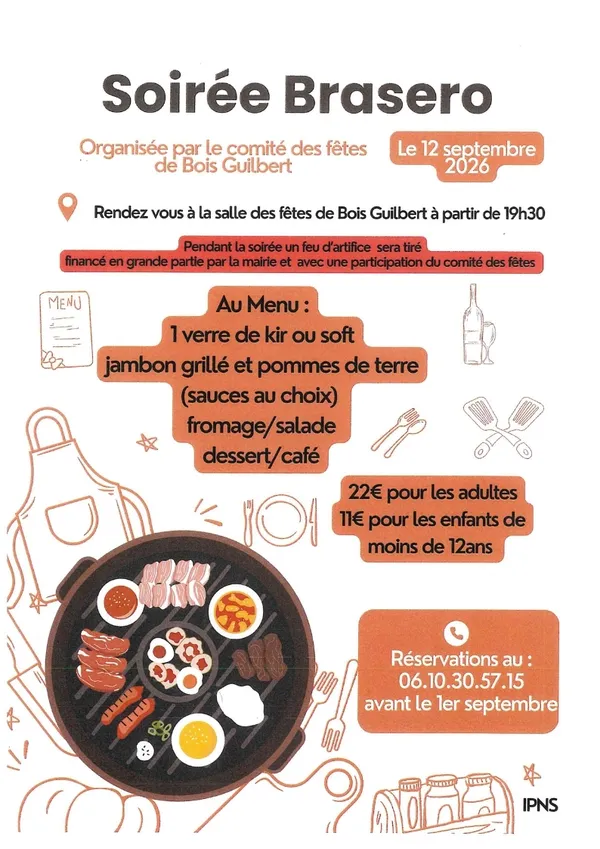 Soirée brasero
