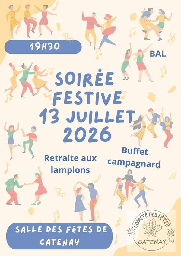Soirée annuel du 13 juillet