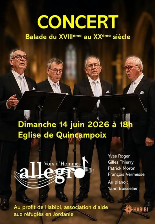 Concert annuel - Balade du XVIIIème au XXème siècle