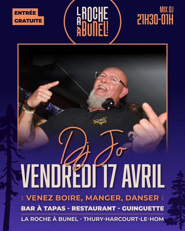 DJ JO à La Roche à Bunel