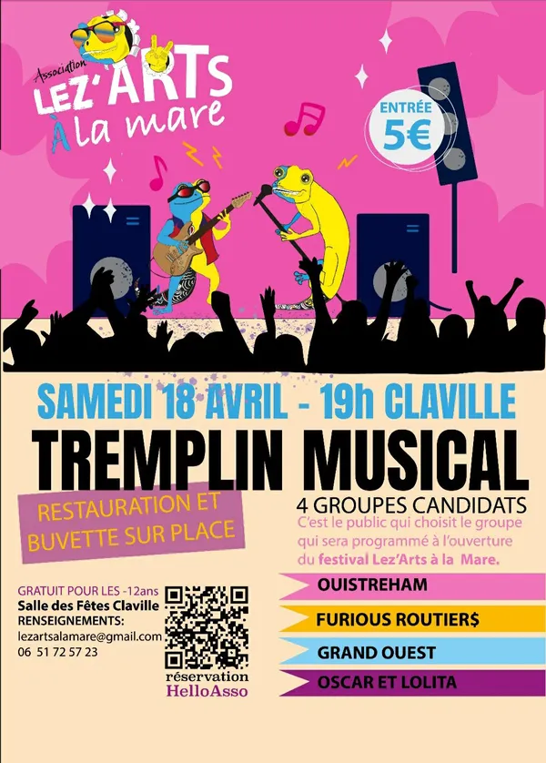 Tremplin musical, 18.04.2026