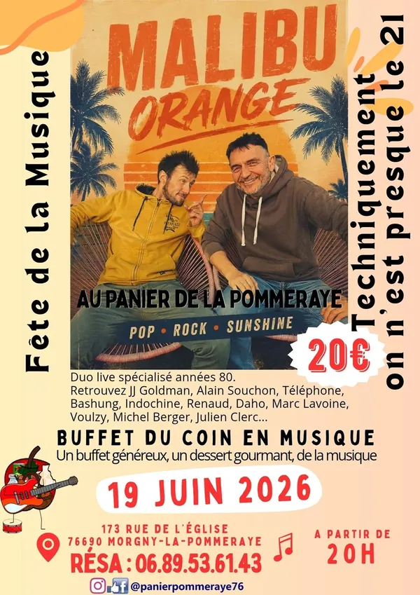 Fête de la musique au panier de la Pommeraye