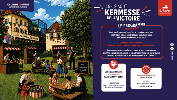 Kermesse de la Victoire au Mémorial de Falaise