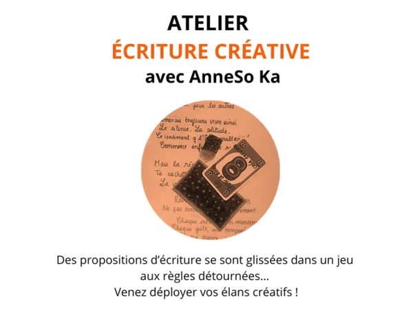 Atelier écriture créative