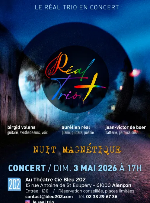 Concert Le Réal Trio Nuit Magnétique
