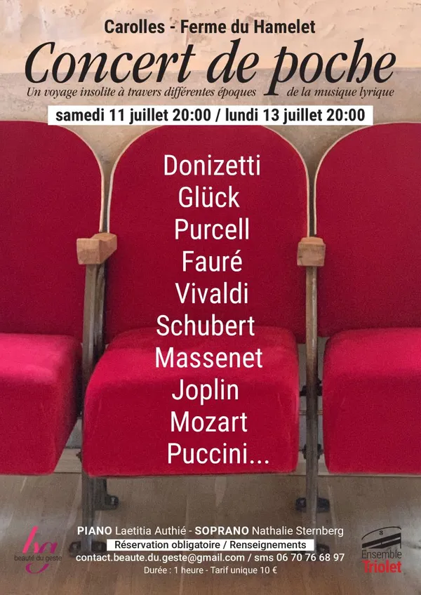 Concert de poche lyrique