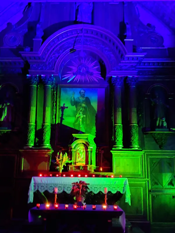 Concert et illuminations de l'église Saint-Pierre