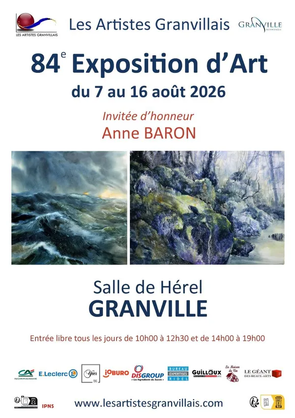 Exposition d'été de l'association les artistes granvillais