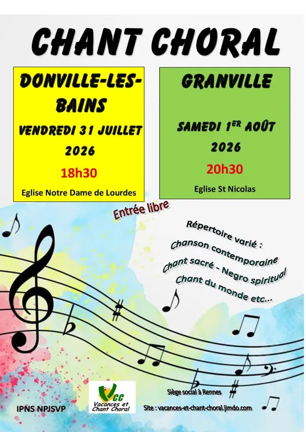 Concert de chant choral