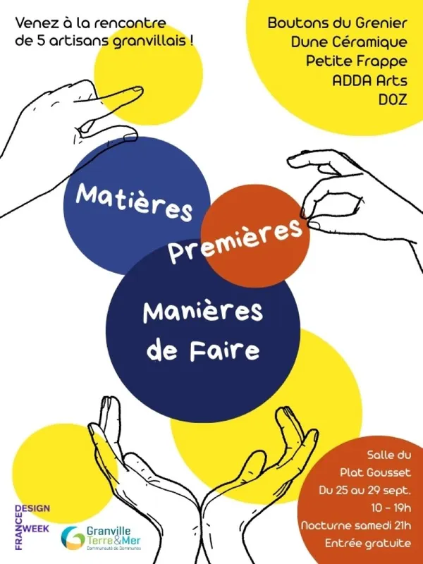 Matières premières, manières de faire