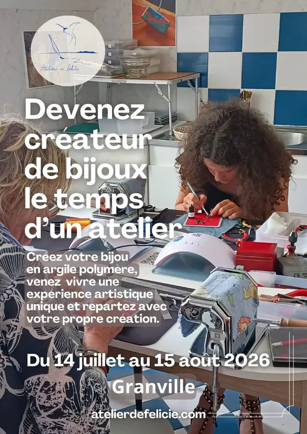 Ateliers de loisirs creatifs : création de bijoux en pâte fimo