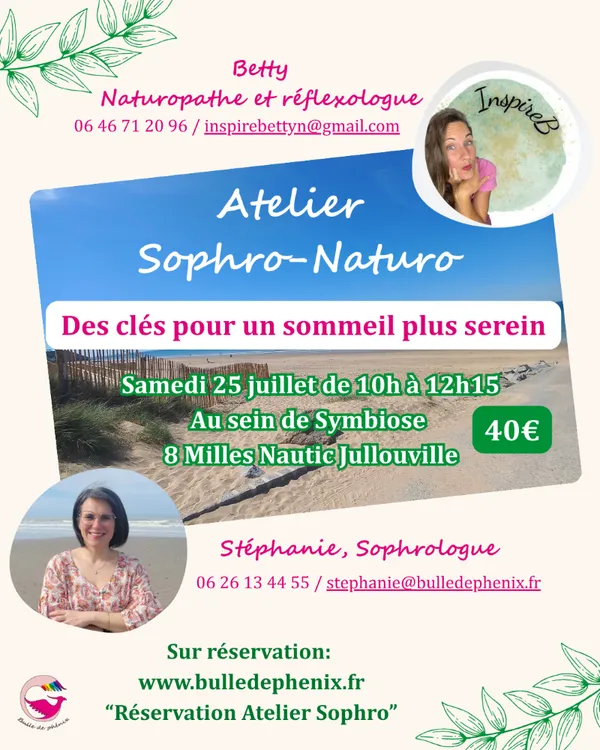 Atelier Sophro-Naturo: des clés pour un sommeil plus serein
