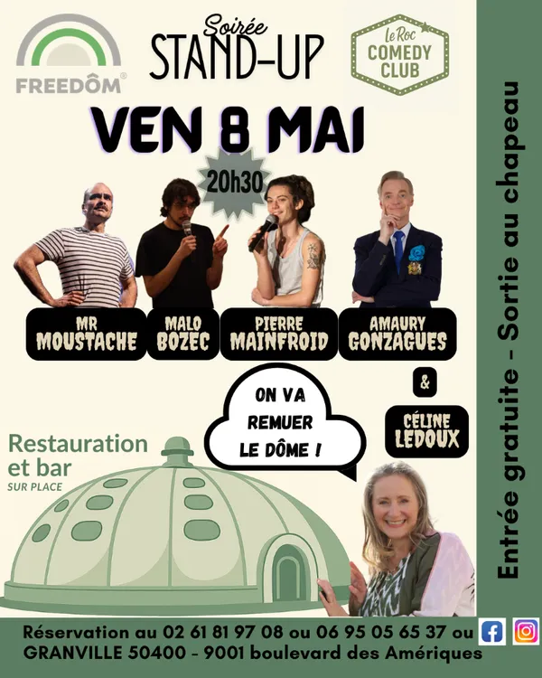 Le Roc Comedy Club au Freedôm