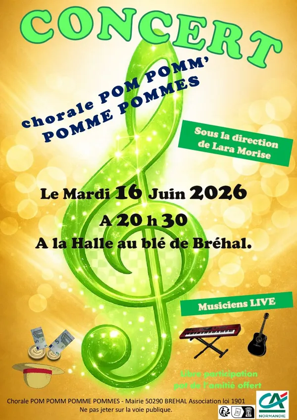 Concert de fin d'année de la Chorale PPPP