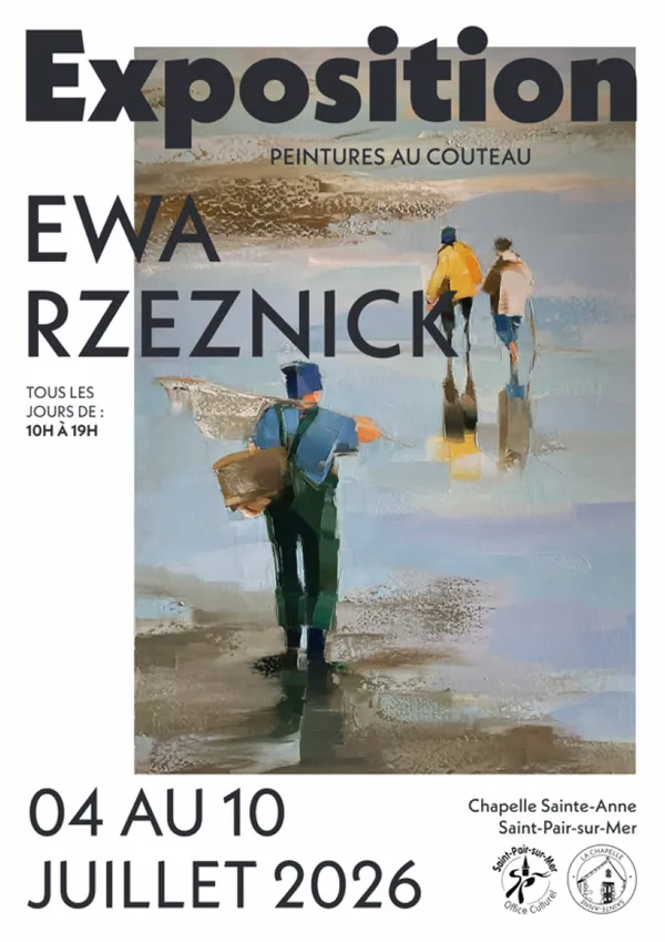 Exposition « Peinture au couteau » d'Ewa Rzeznick
