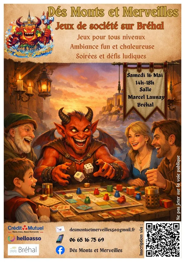 Après-midi jeux de société - inauguration de l'association