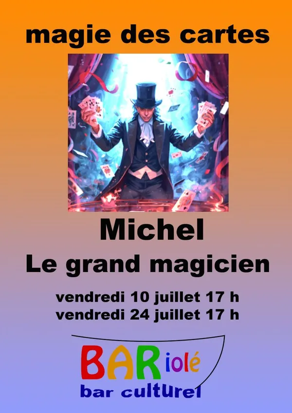 Michel - le grand magicien des cartes