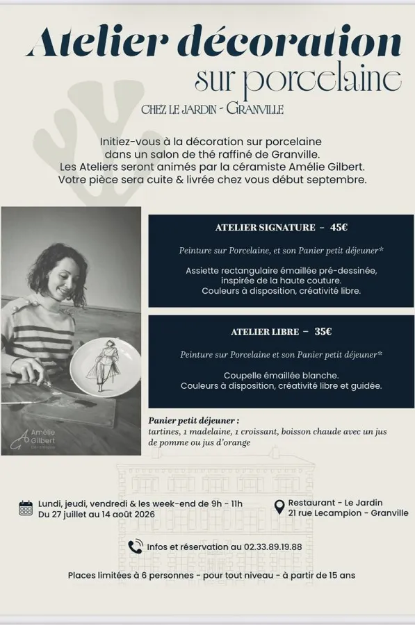 Peinture sur porcelaine