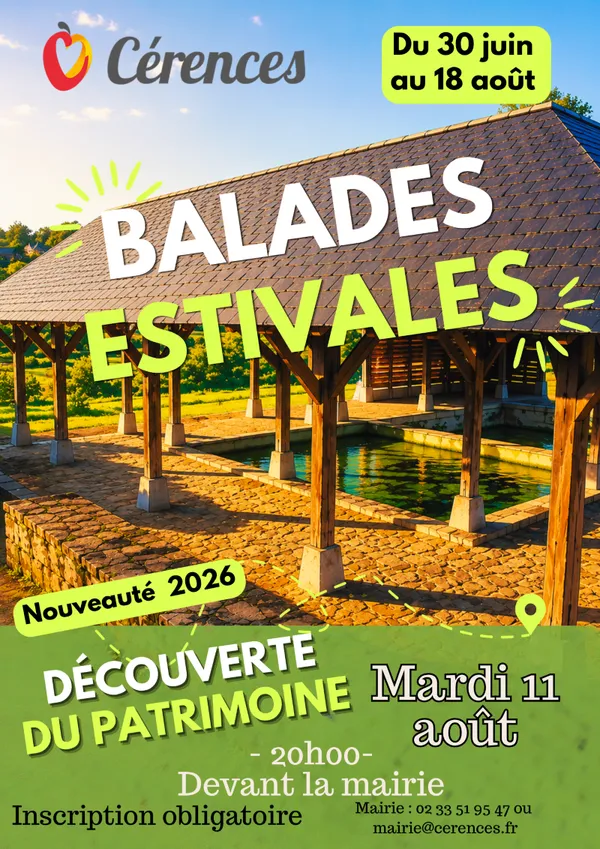 Balade estivale "A la découverte du patrimoine"