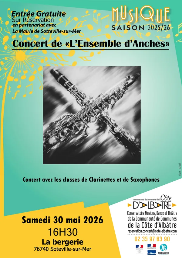 Concert d'ensemble "d'Anches"