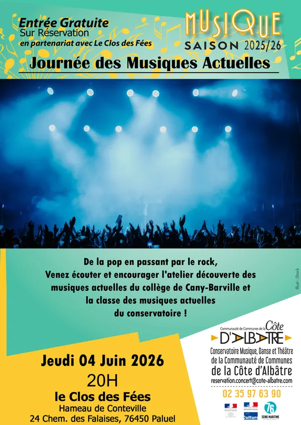 Concert des journées des Musiques Actuelles Amplifiées