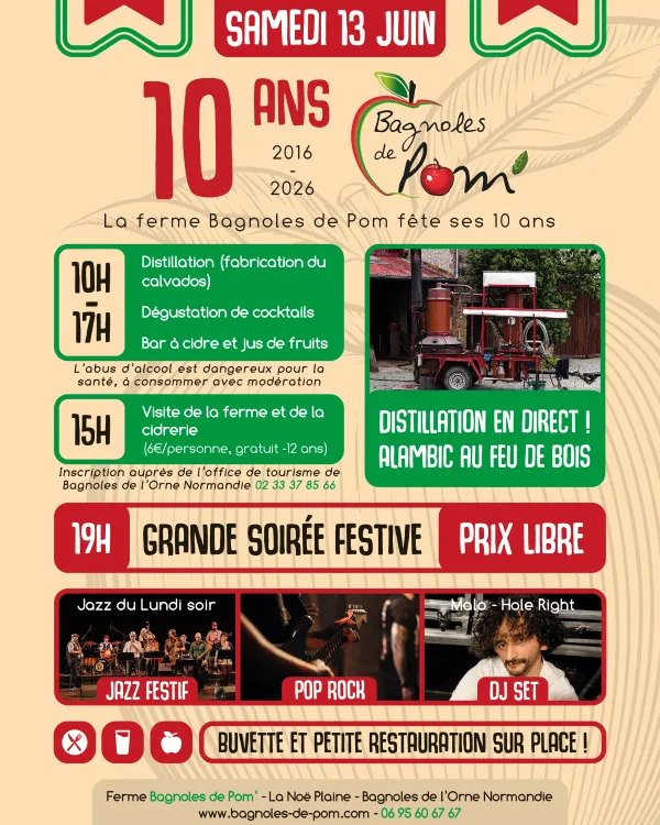 Bagnoles de Pom' fête ses 10 ans