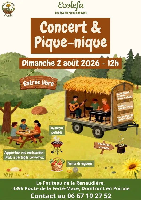 Concert et pique-nique