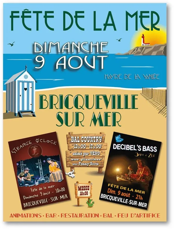 Fête de la mer avec bal (Feu d'artifice annulé)