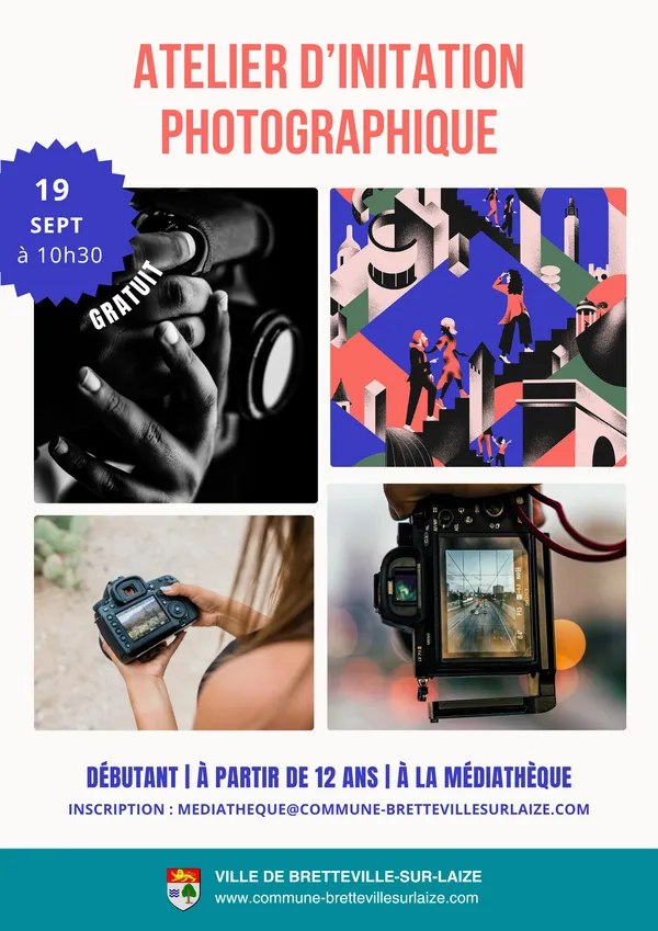 Atelier initiation photo