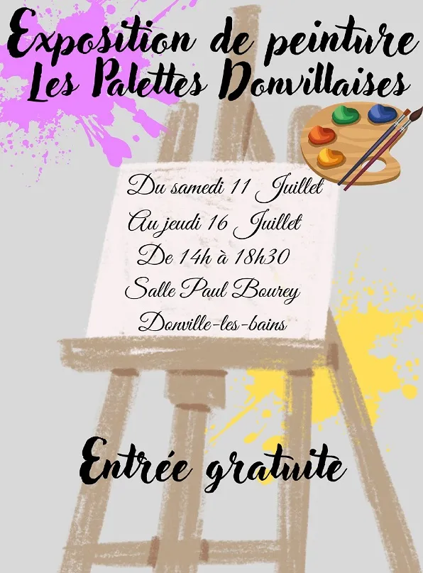 exposition de peinture Donville les Bains