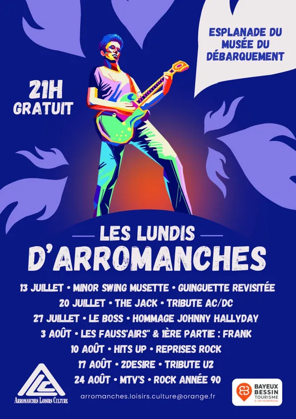 1er Lundi d'Arromanches - Concert Minor Swing Musette