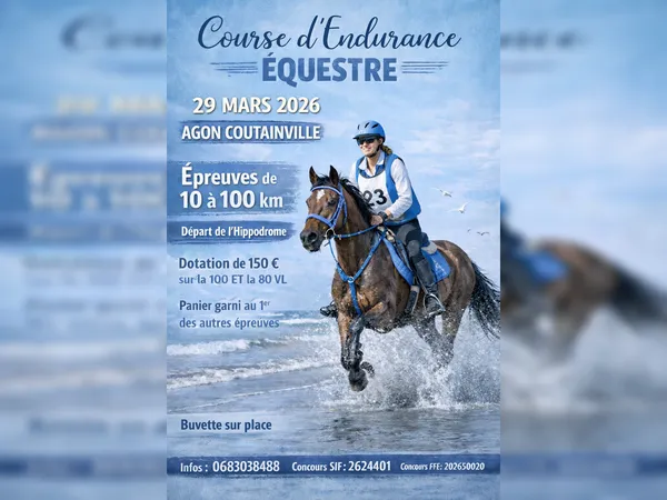 Course d'endurance équestre