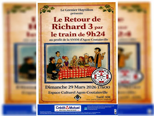 Le retour de Richard 3 par le train de 9h24