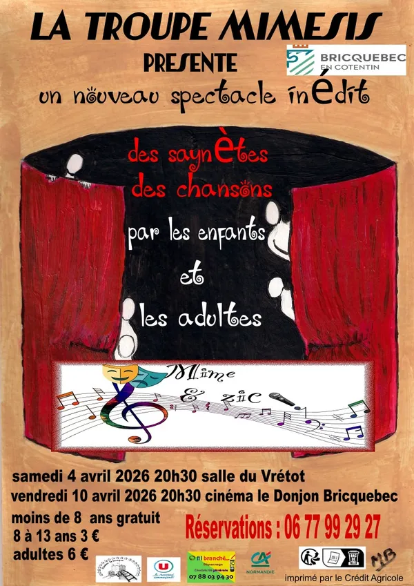 Théâtre : "Mime et Zic"