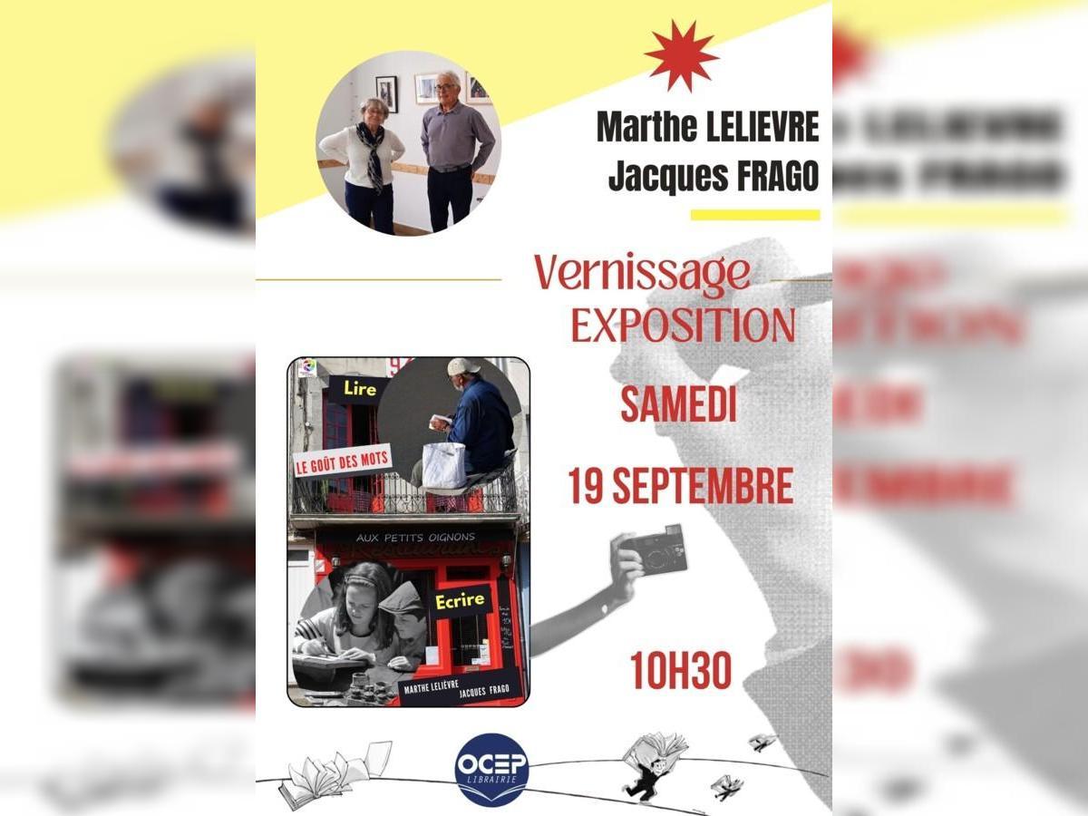 [Vernissage] exposition - Marthe Lelievre et Jacques Frago