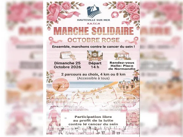 Octobre Rose - marche solidaire
