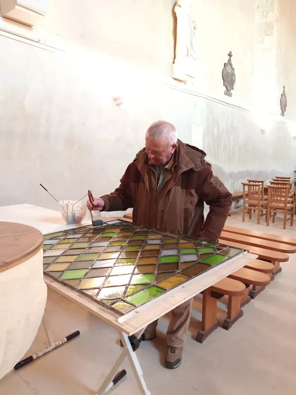 Talents d’Ici – Visites d’entreprises en Cingal–Suisse Normande - B Vitrailliste-Mosaïste