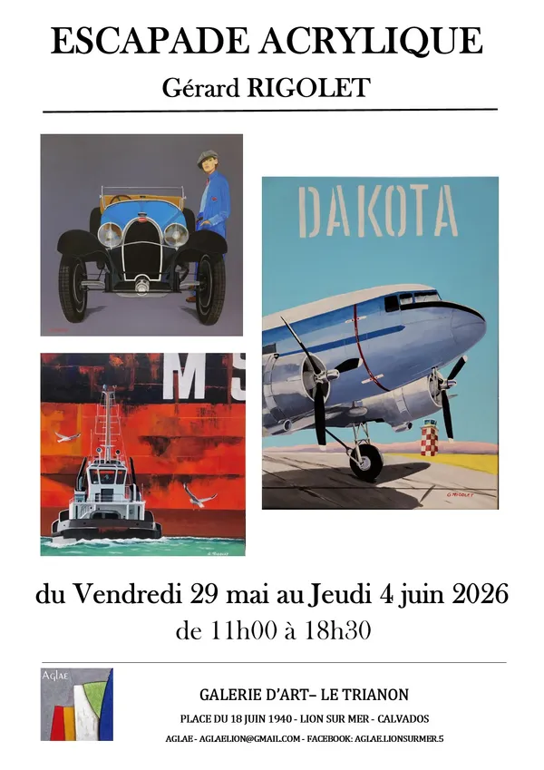 Exposition de Gerard Rigolet
