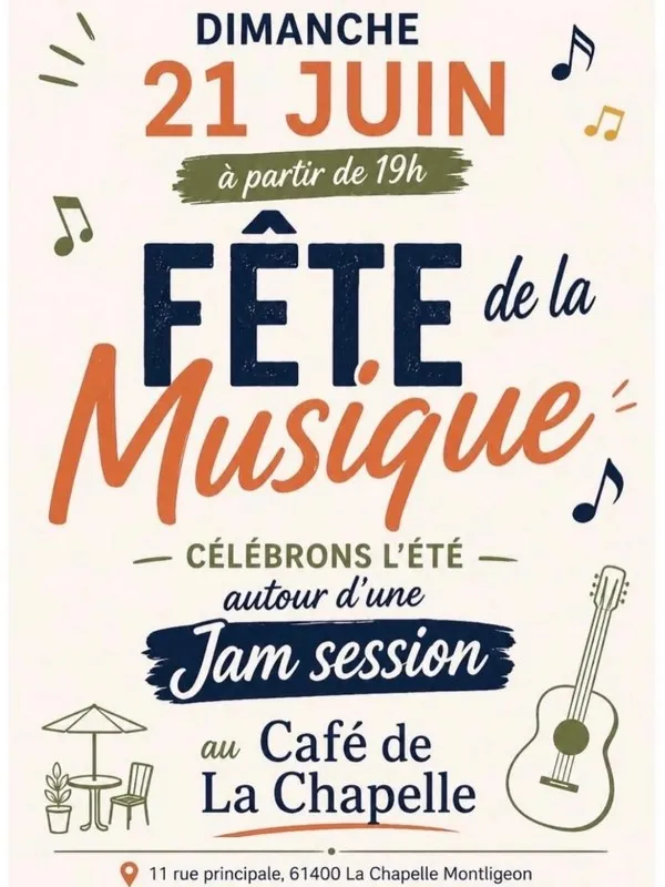 Fête de la musique - Café de La Chapelle