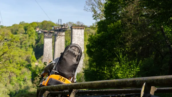 Luge de nuit au Viaduc de la Souleuvre