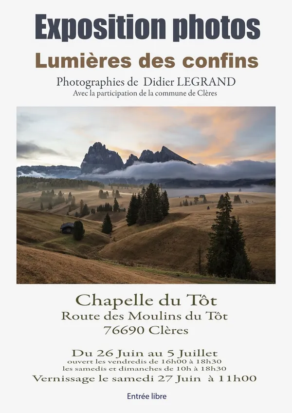 Exposition photo : Lumières des confins