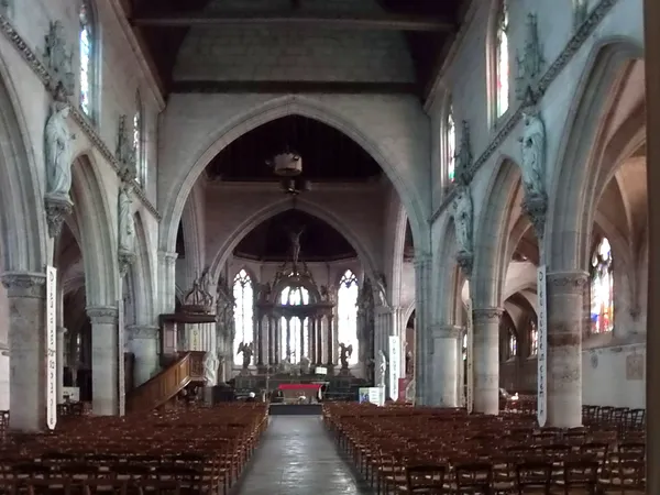 Festival Magnétik, exposition dans l'église